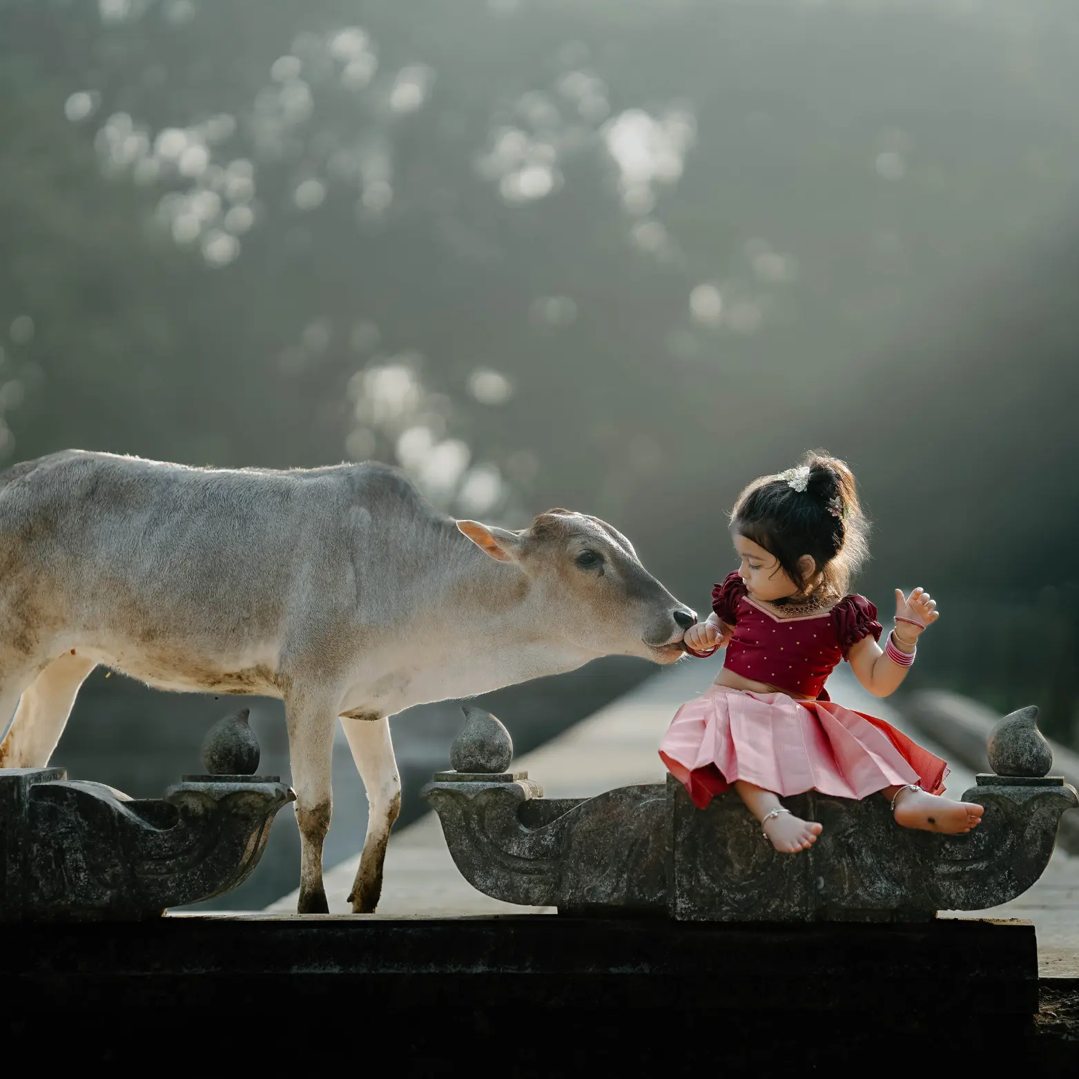 Groom's emotional reaction during an unplugged first look ceremony at a scenic beach resort in Coastal Karnataka.